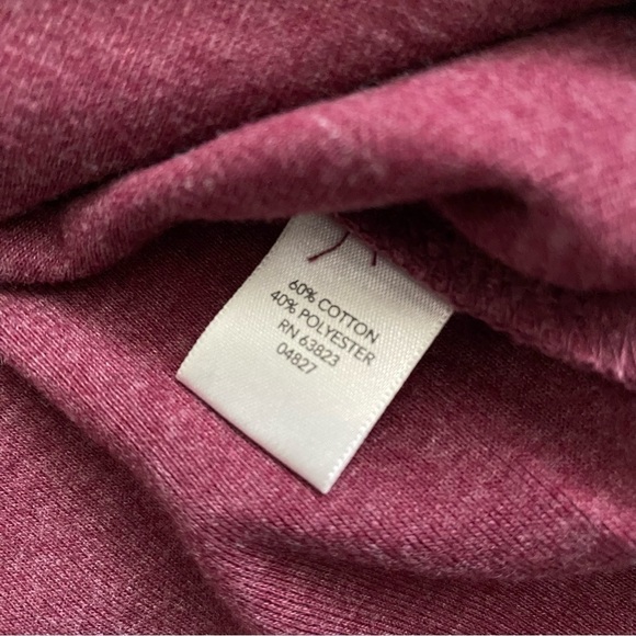CJ Banks | Layer Your Look Pullover Sweater | Maroon | Size: 1X - Picture 4 of 7